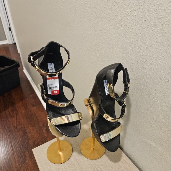 STEVE MADDEN WOMEN'S WEDGES SIZE 10 - Picture 1 of 4